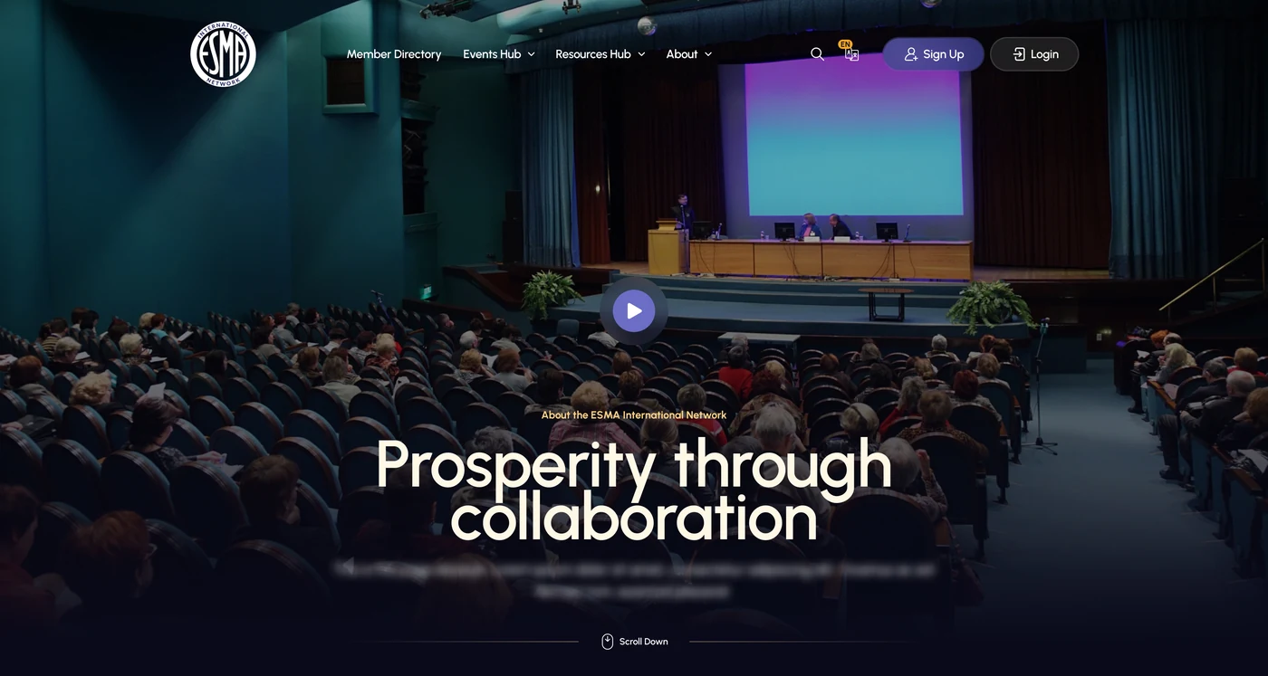About, the network and its history