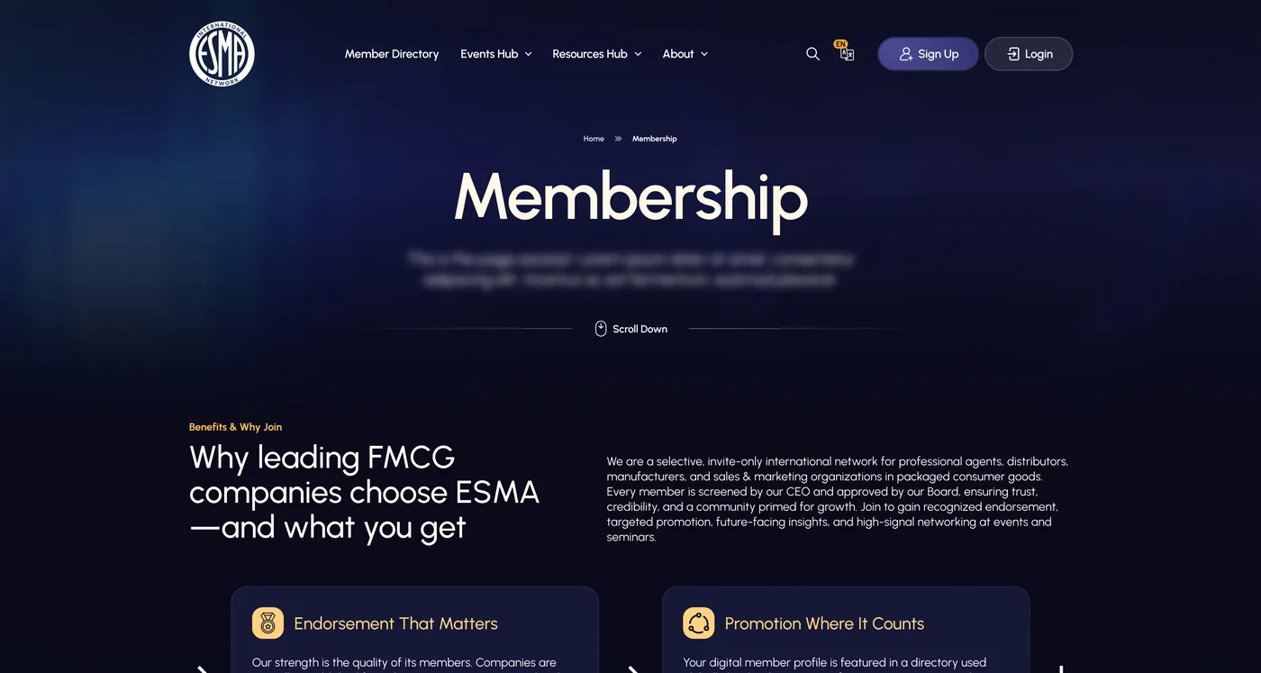 Membership, why FMCG companies join