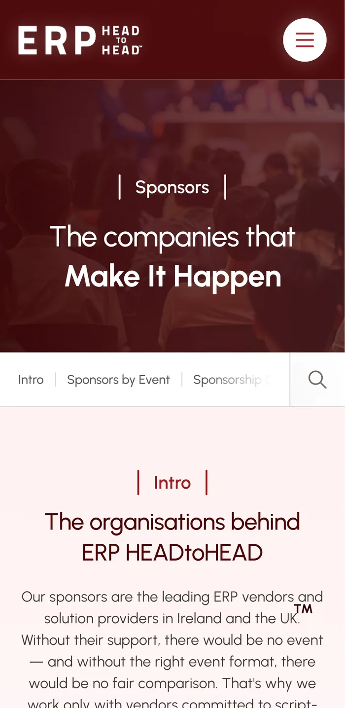Sponsors, mobile
